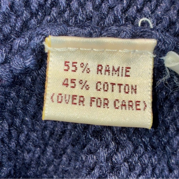 Susan Bristol Y2K Floral Cardigan Sweater Cottagecore Medium Vintage hand knit - Picture 3 of 9